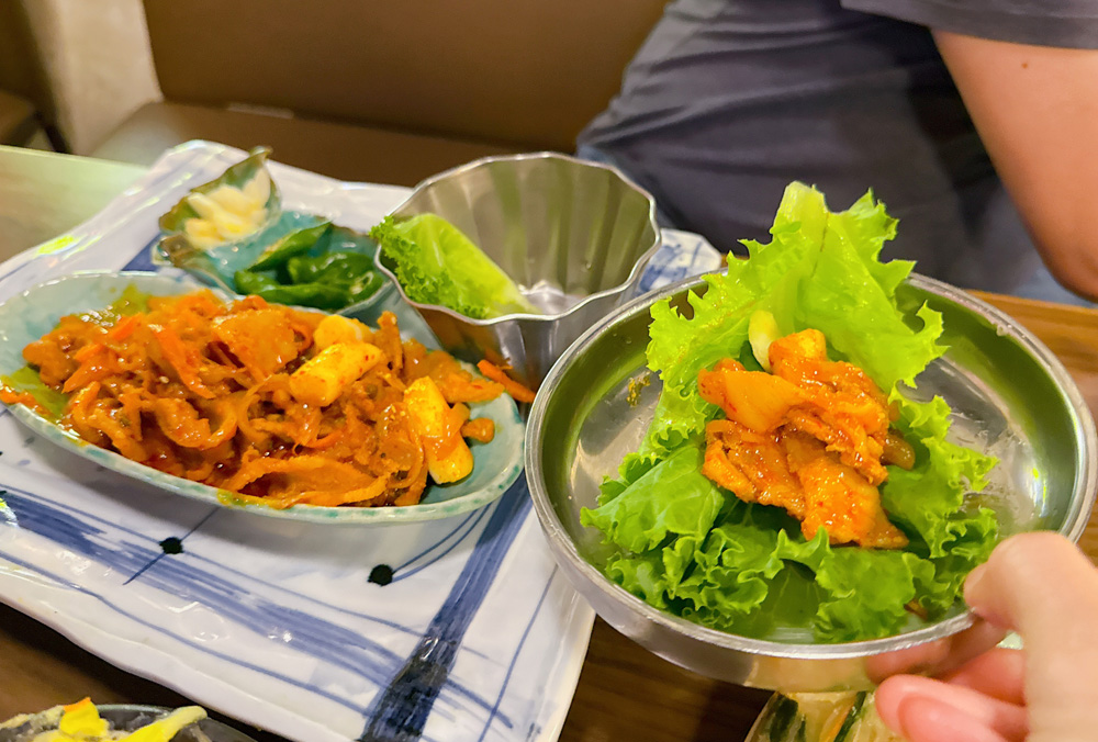 台北中山區美食｜歐巴楽 OBLIGI 首爾餐桌，三十年日式職人打造的現代韓式料理專門店，顛覆想像的黑蒜馬鈴薯排骨湯，只有在這才吃得到。